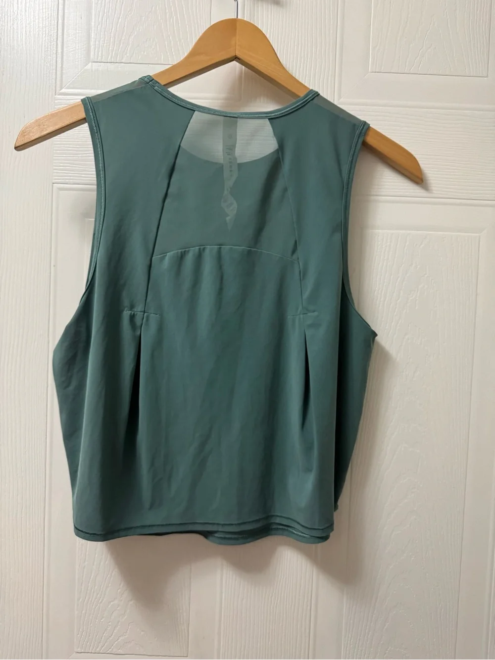 lululemon athletica sleeveless performance tank - teal green
